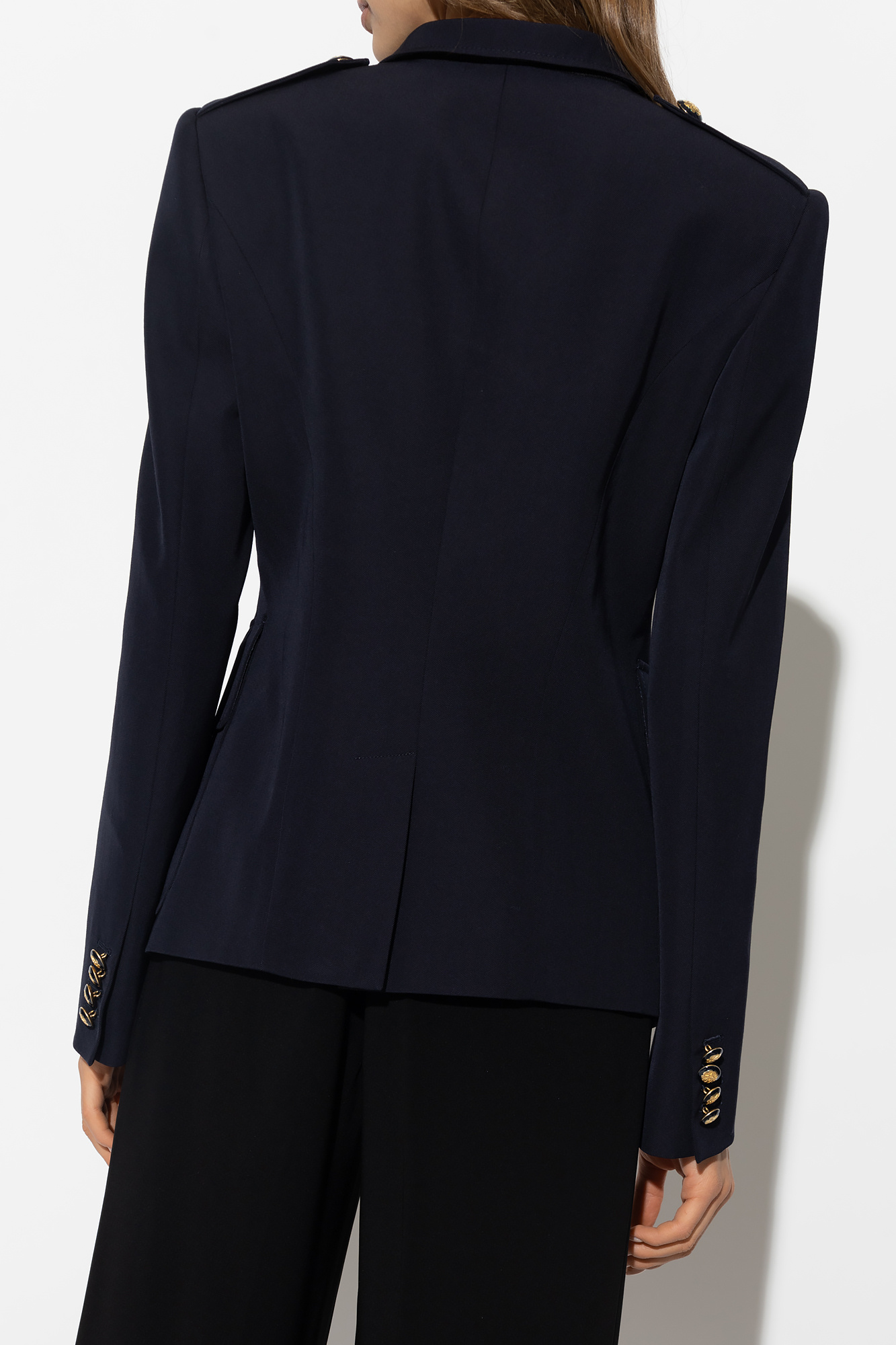 Navy blue Wool blazer Alexander McQueen - Alexander McQueen